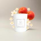 Bougie parfumée | Senteur Monoï Pêche | Soleil et Douceur Gourmande LA MAISON BACHA